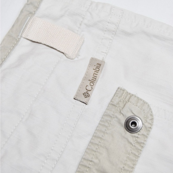 Columbia 2 tone Khaki Utility Cargo Shorts - Picture 4 of 10